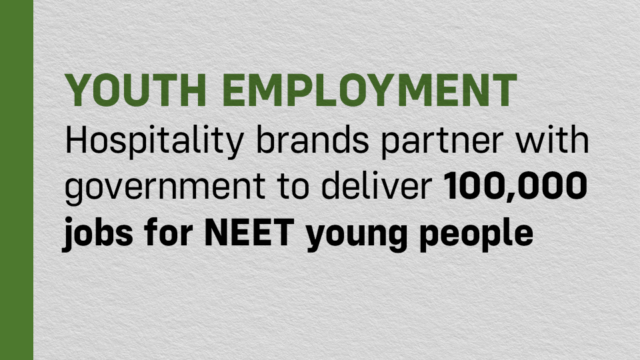 GOV.UK: sieci hospitality z rządem — 100 tys. miejsc pracy dla młodzieży NEET